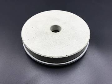 ROUND EDGE POLISHING WHEELS RESIDIAM D.100mm AND 125mm